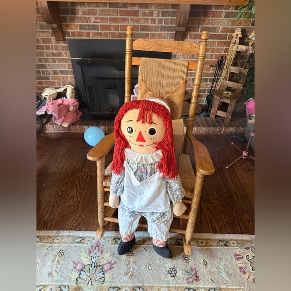Rare Vintage 1960's XL Annabelle The Original Knickerbocker Raggedy Ann Doll - Picture 13 of 13